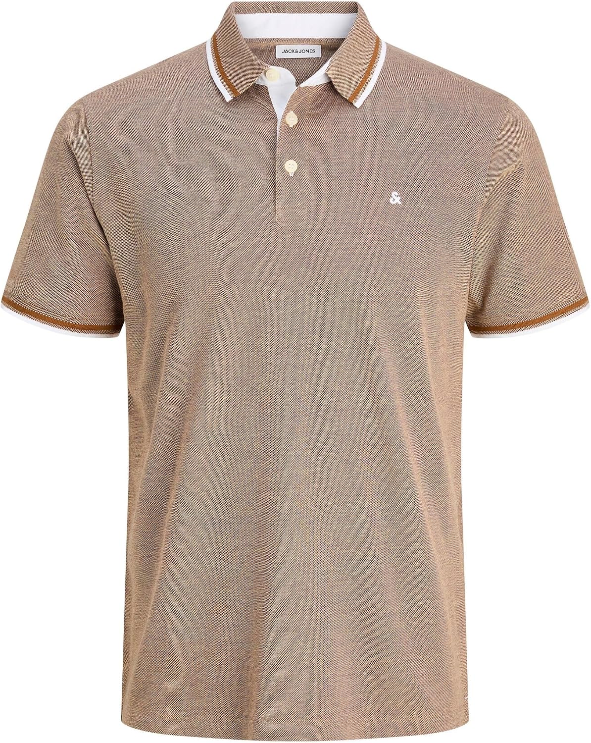 Thumbnail 3 de Jack & Jones Herren Slim Fit Polo JJEPAULOS Uni Schwarz XS