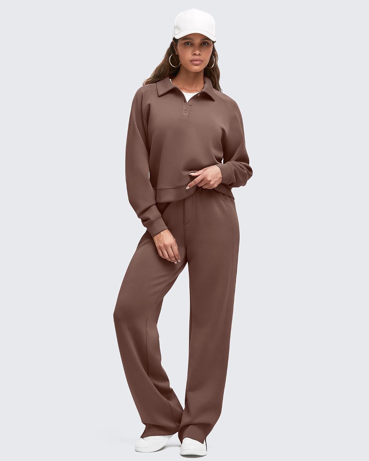 Detalle de G4Free Modal Wide-Leg Sweatpants