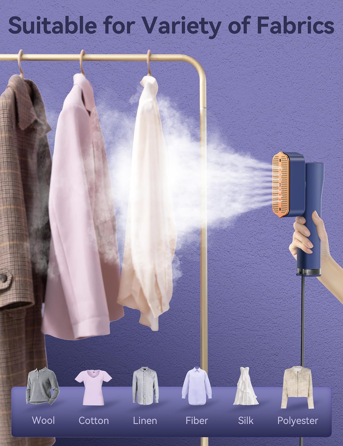 Thumbnail 3 de Sundu Clothes Steamer 20‑min handheld garment steamer