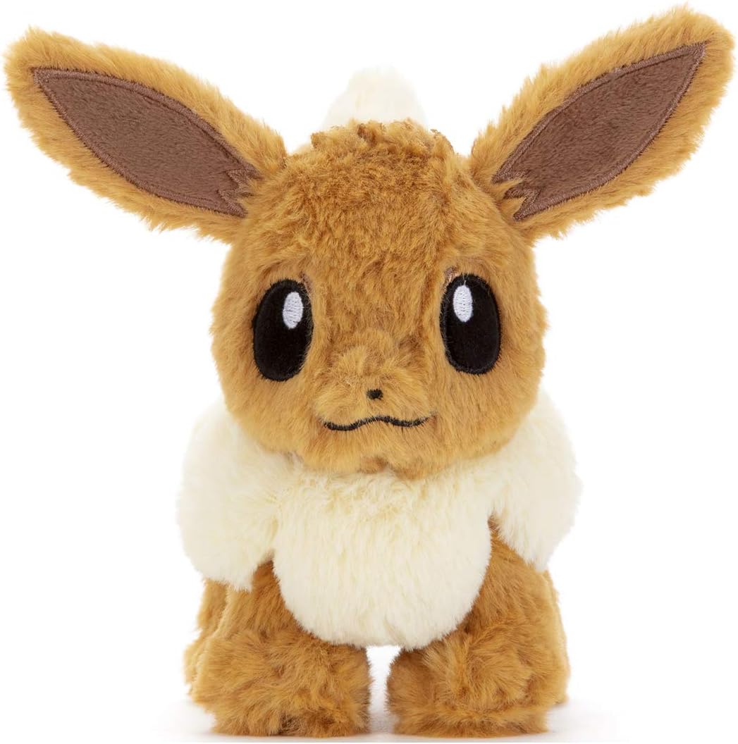 Detalle de タカラトミーアーツ 4904790217999 ポケモン イーブイ くたくたたった!ぬいぐるみS 高さ約16cm