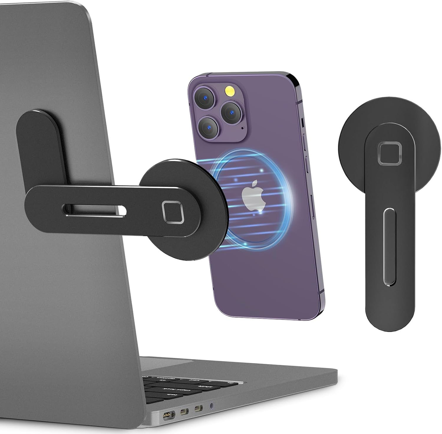 Detalle de CloudValley Adjustable Laptop Stand for MagSafe phones
