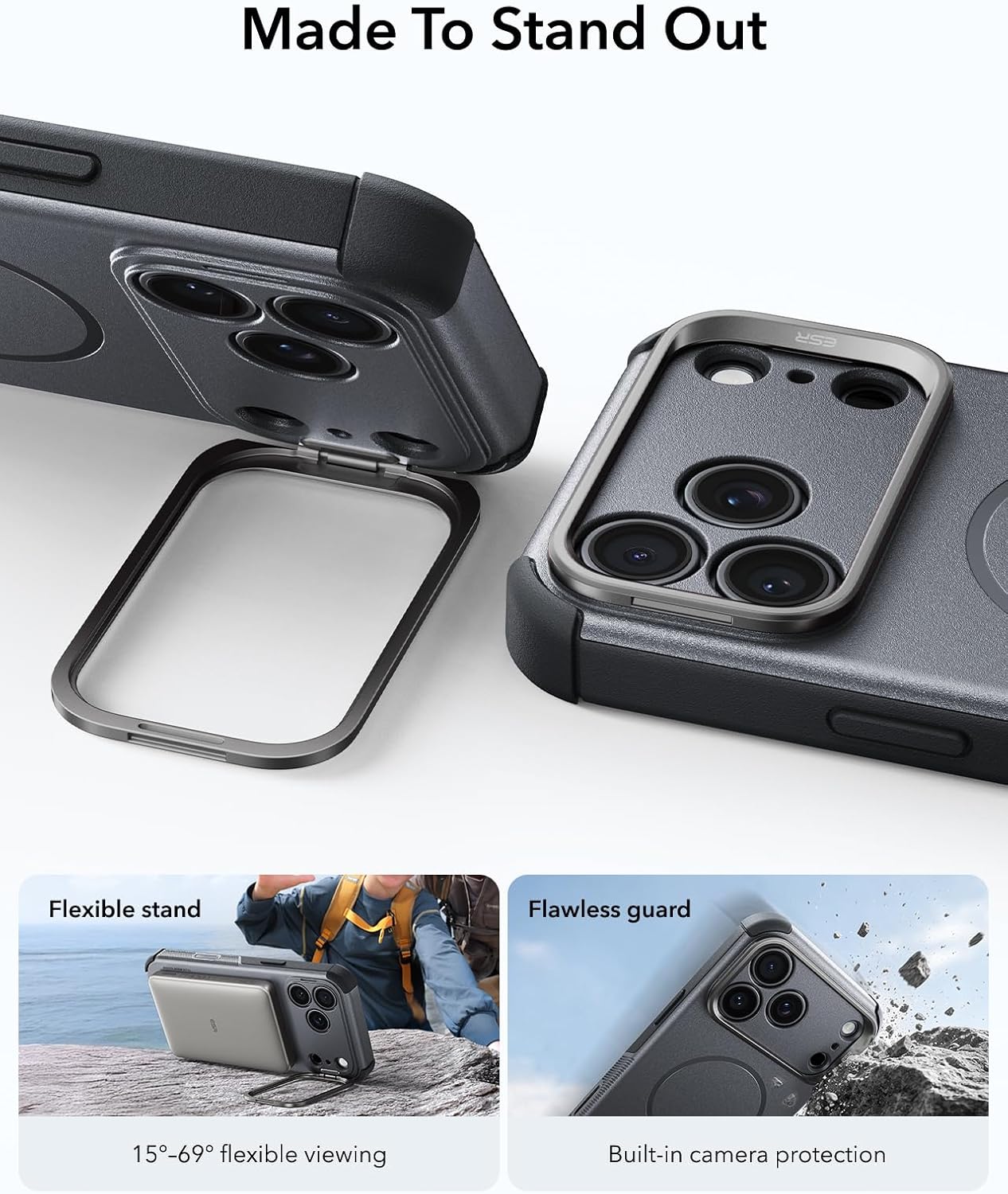 Thumbnail 3 de ESR iPhone 17 Pro Case with 7X Drop Protection