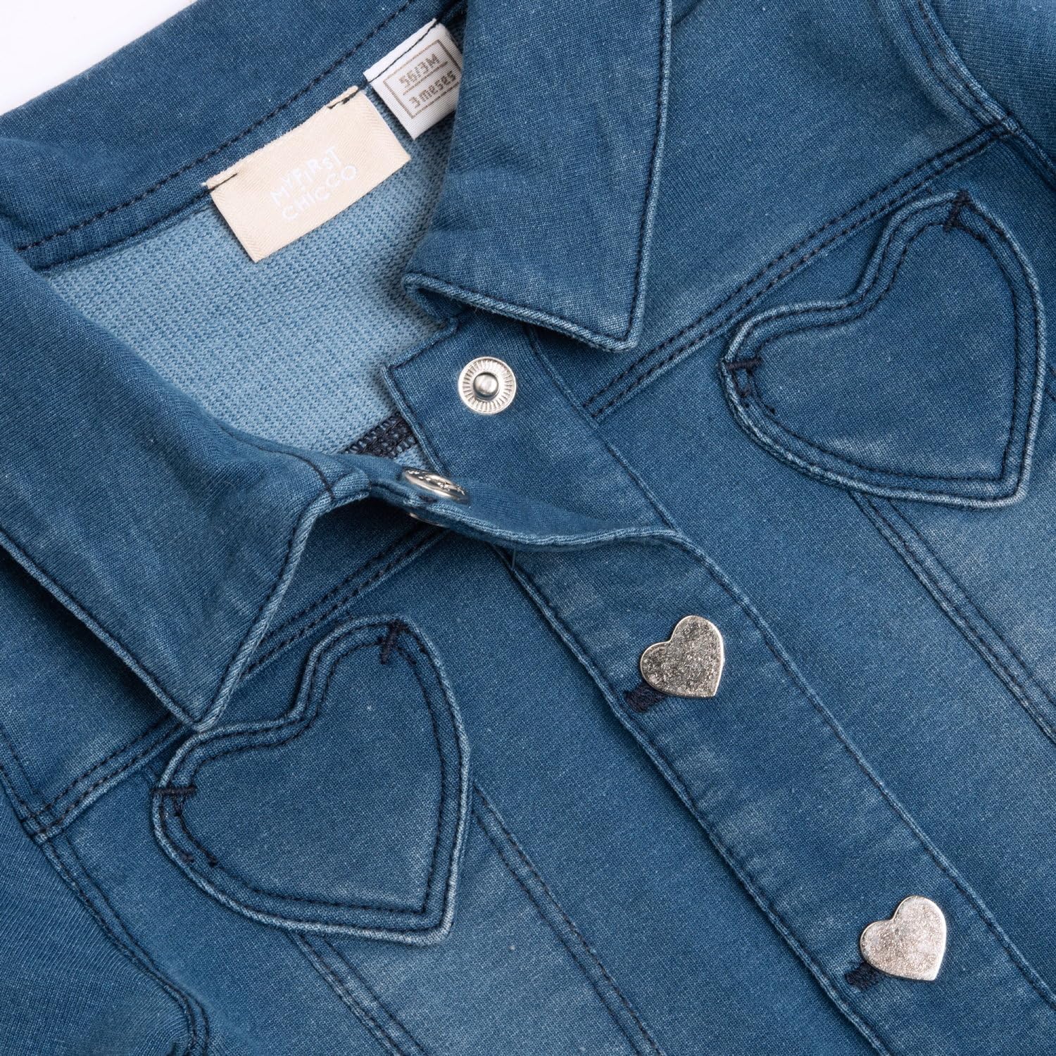 Thumbnail 1 de Chicco Giacca Jeans Bambina: giubbino in denim, 0-24 mesi e oltre