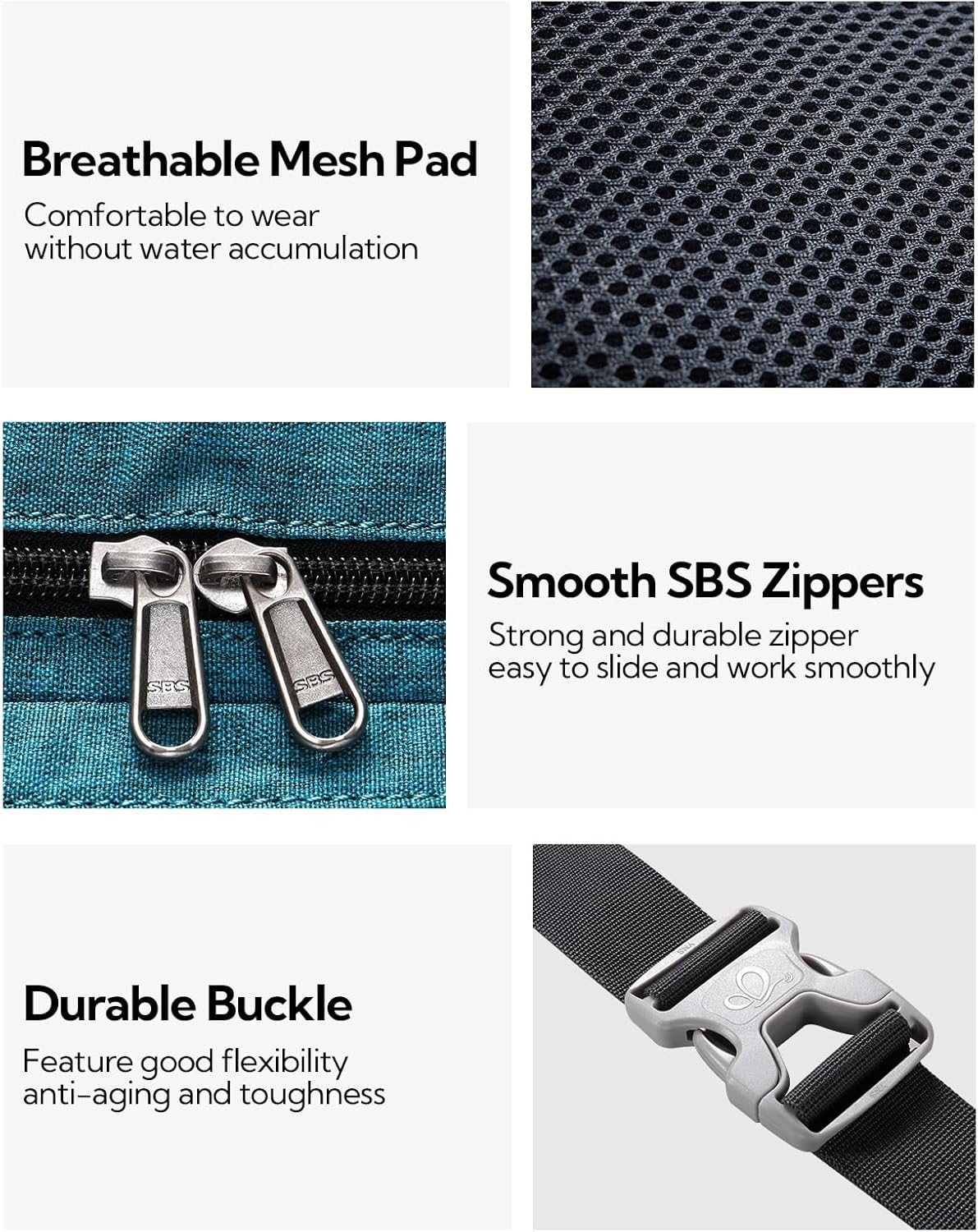 Thumbnail 4 de Waterfly Bum Bag Fanny Pack for Men and Women: A practical, multi-pocket waist pack for everyday use