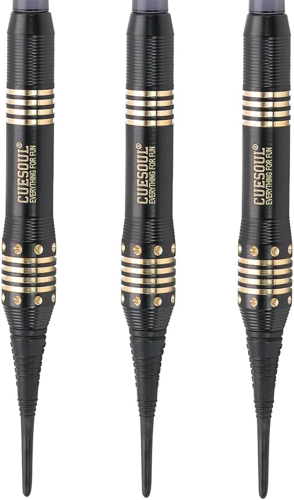 Detalle de CUESOUL Fléchettes de Luxe à pointe douce (16 g) avec étui