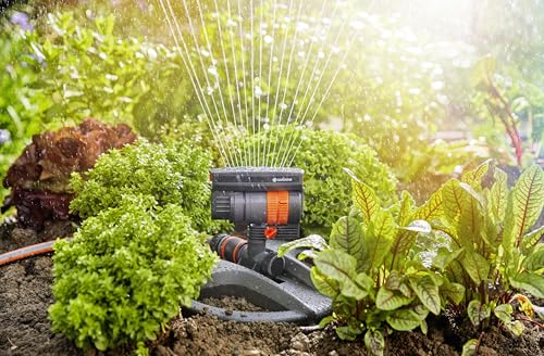 Detalle de Gardena Irrigatore Oscillante AquaZoom Compact: irrigazione flessibile per prati e aiuole