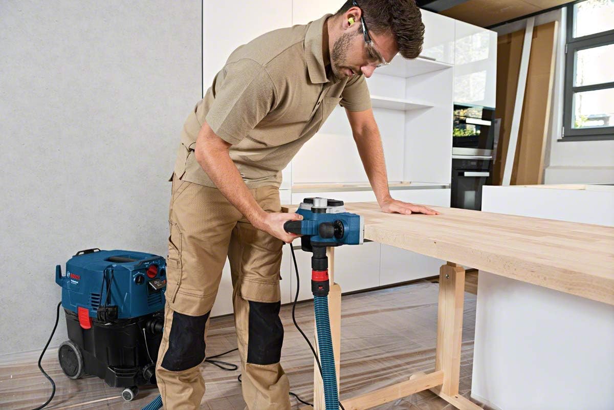 Thumbnail 4 de Bosch Professional rabot GHO 26-82 D (710 W) avec butée parallèle et sac à poussière