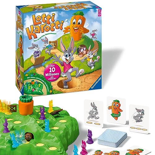 Detalle de Ravensburger Spiele-Klassiker Lotti Karotti – Kinderspiel ab 4 Jahre