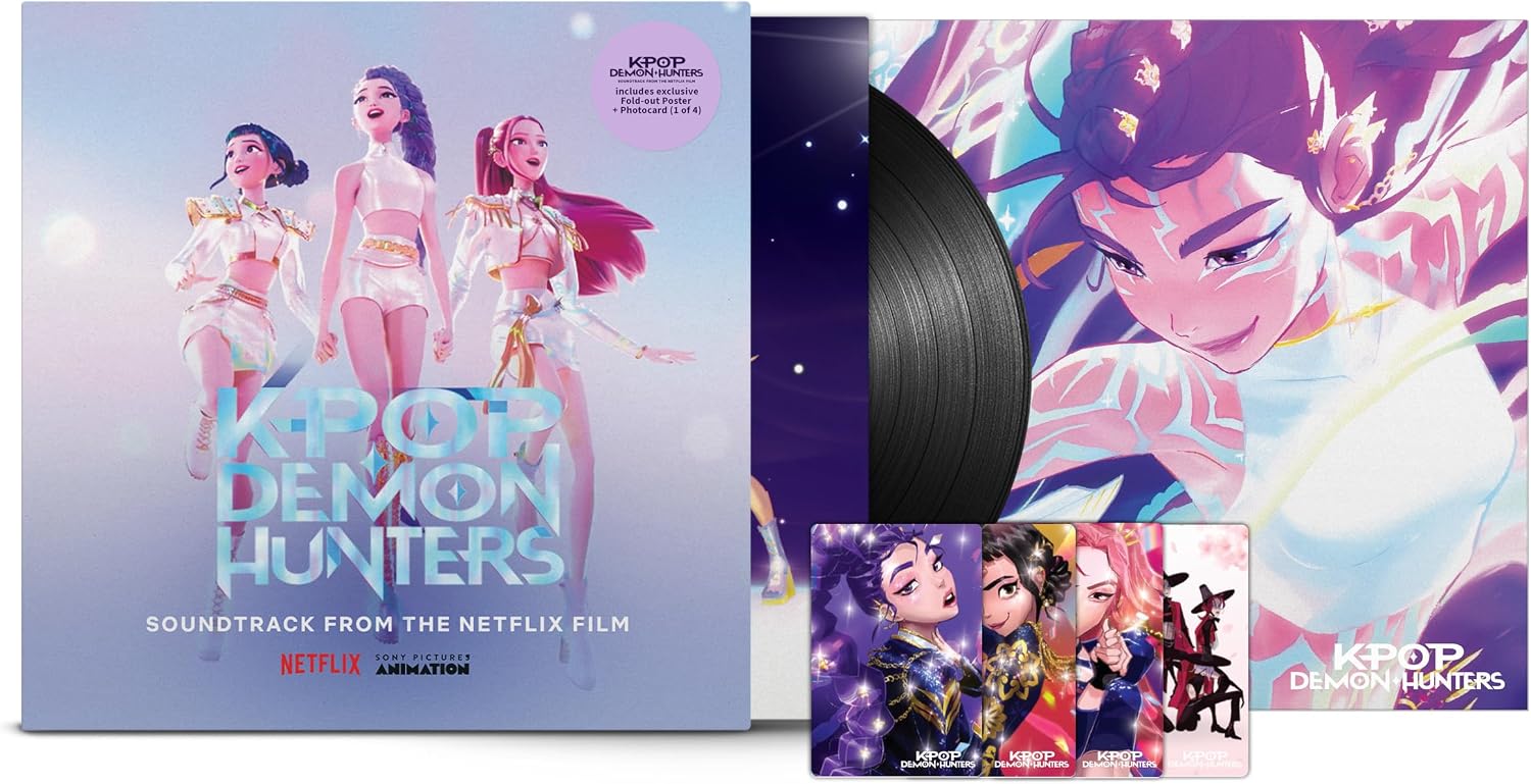 Thumbnail 1 de KPop Demon Hunters P7868634 サウンドトラック LPレコード 12インチアナログ盤