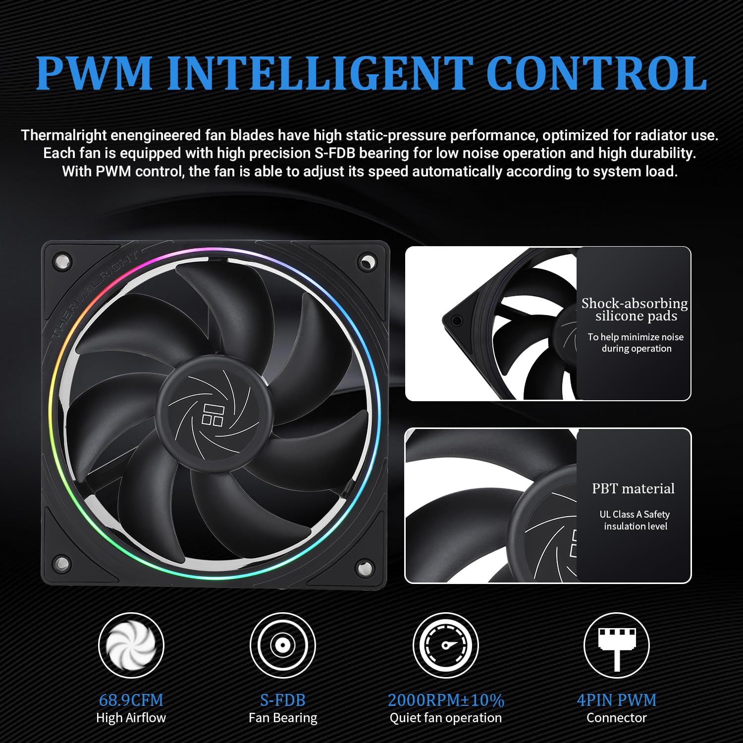 Thumbnail 4 de Thermalright AQUA ELITE 240 ARGB V2 CPU Wasserkühler – 240 mm All-in-One mit RGB, AM4/AM5 & Intel LGA-kompatibel
