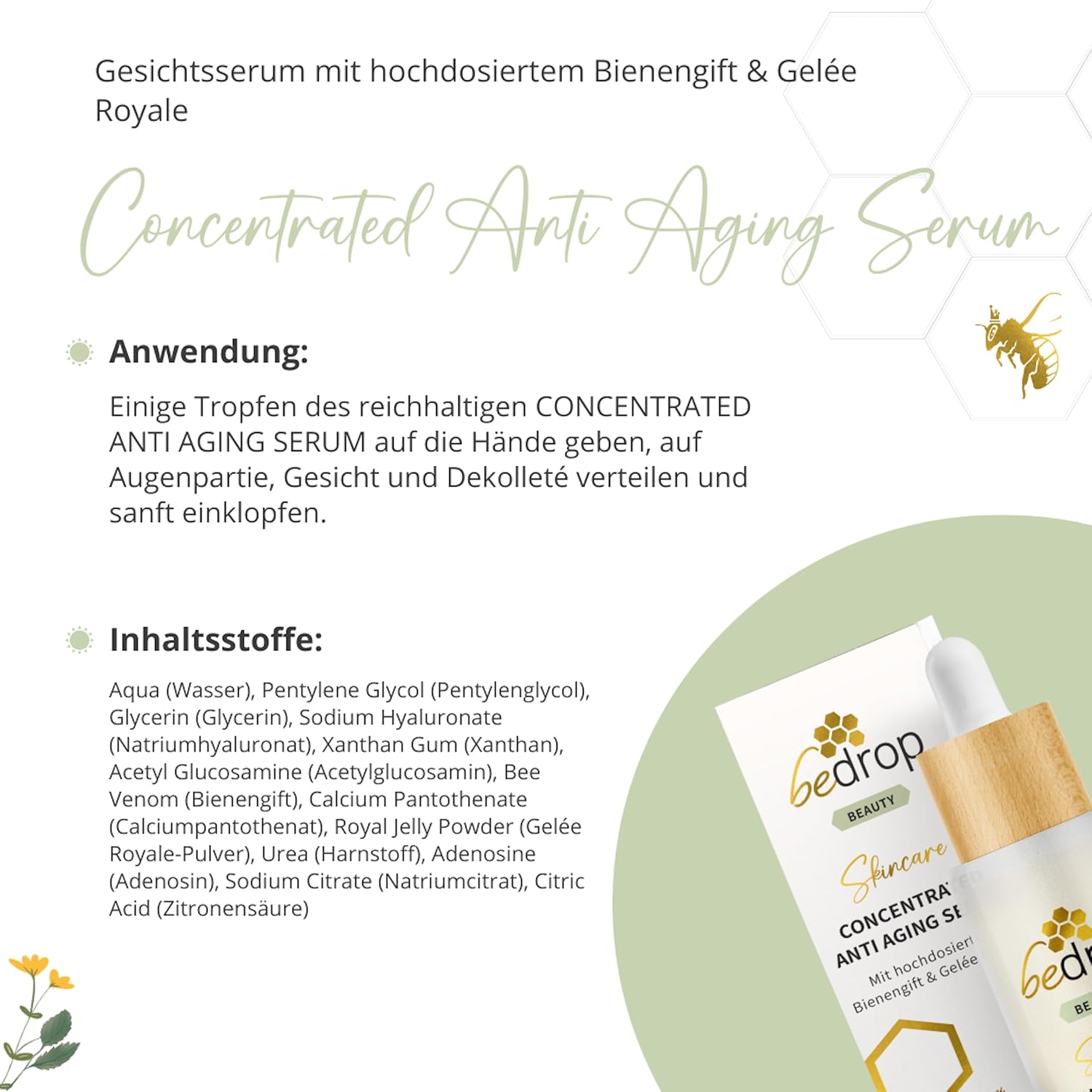 Thumbnail 4 de bedrop Concentrated Anti Aging Serum – Anti‑Aging 30 ml