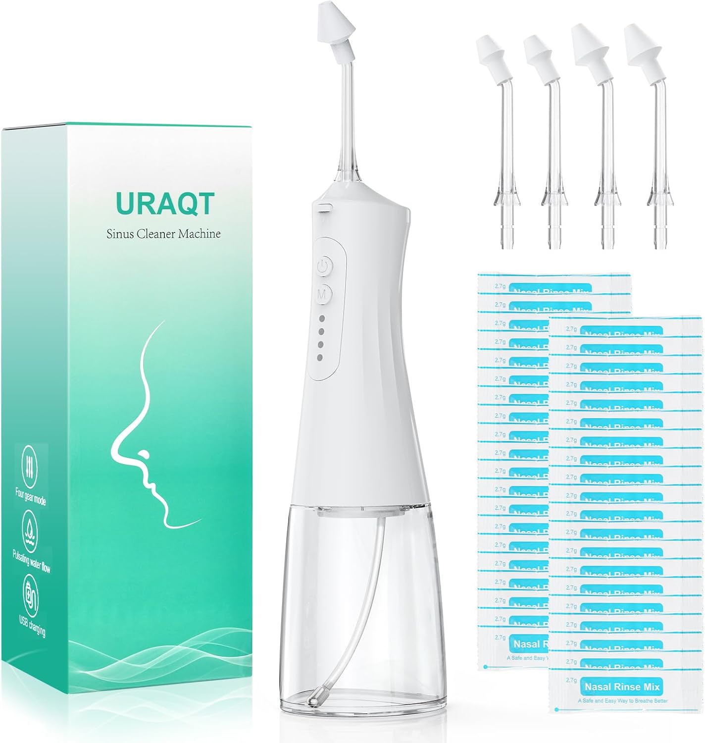 Thumbnail 2 de URAQT Sal Lavado Nasal 120pcs