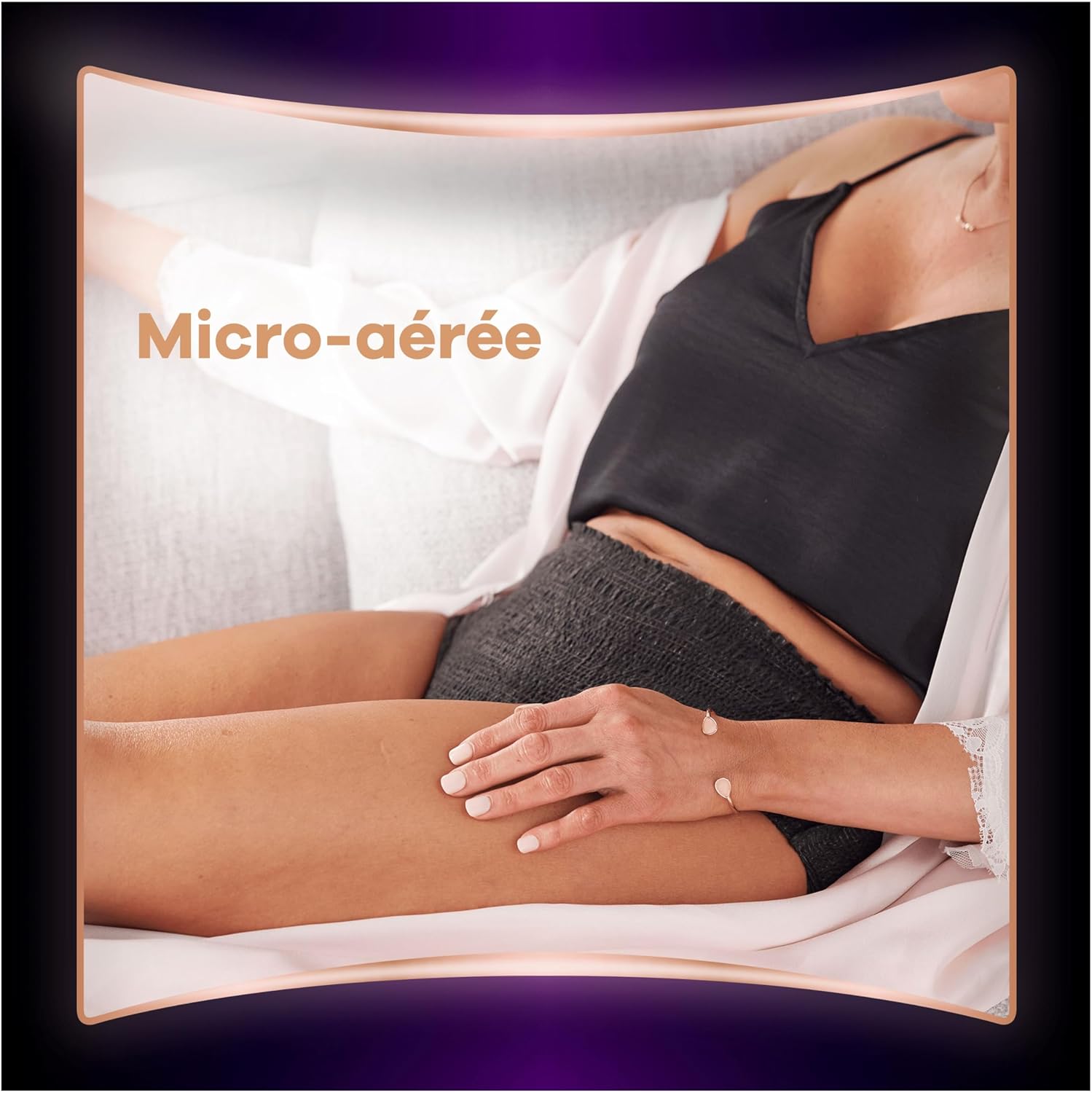 Thumbnail 5 de Culottes Always Discreet Boutique pour fuites urinaires noires (taille haute) – pack de 4