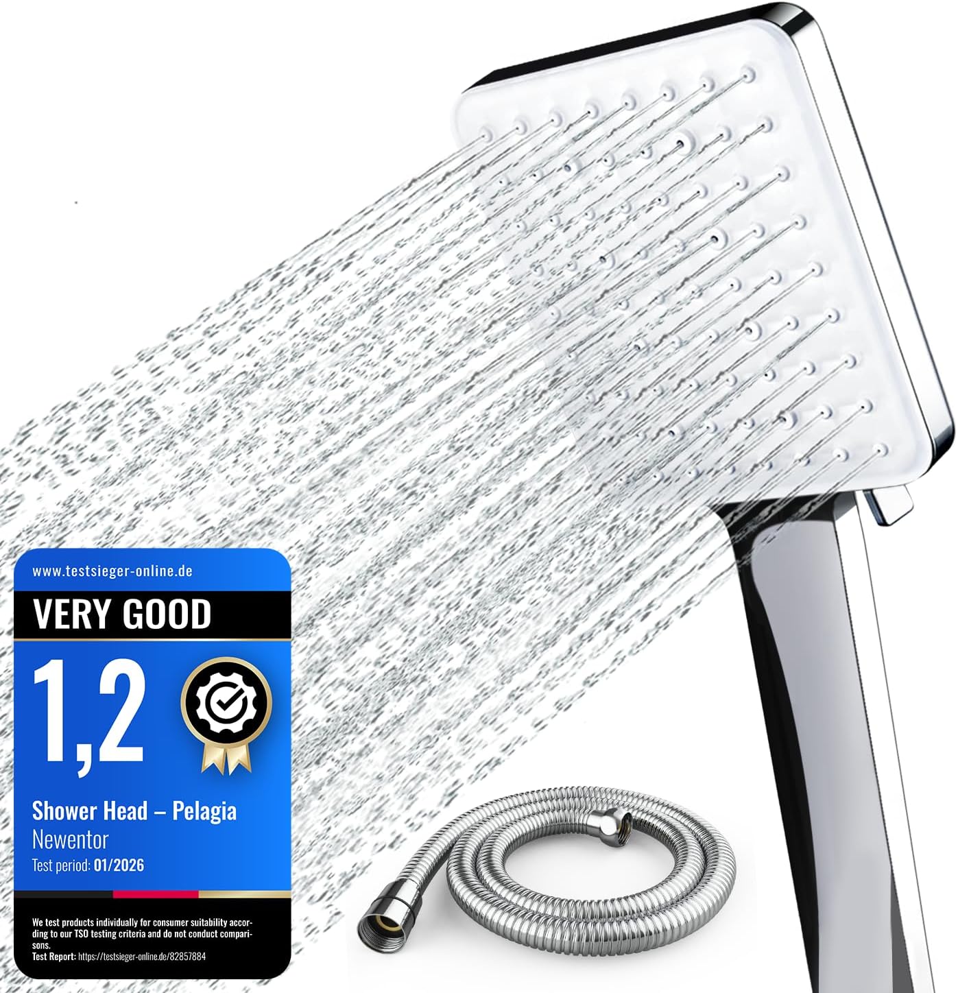 Thumbnail 6 de Newentor High Pressure Shower Head 6 modes