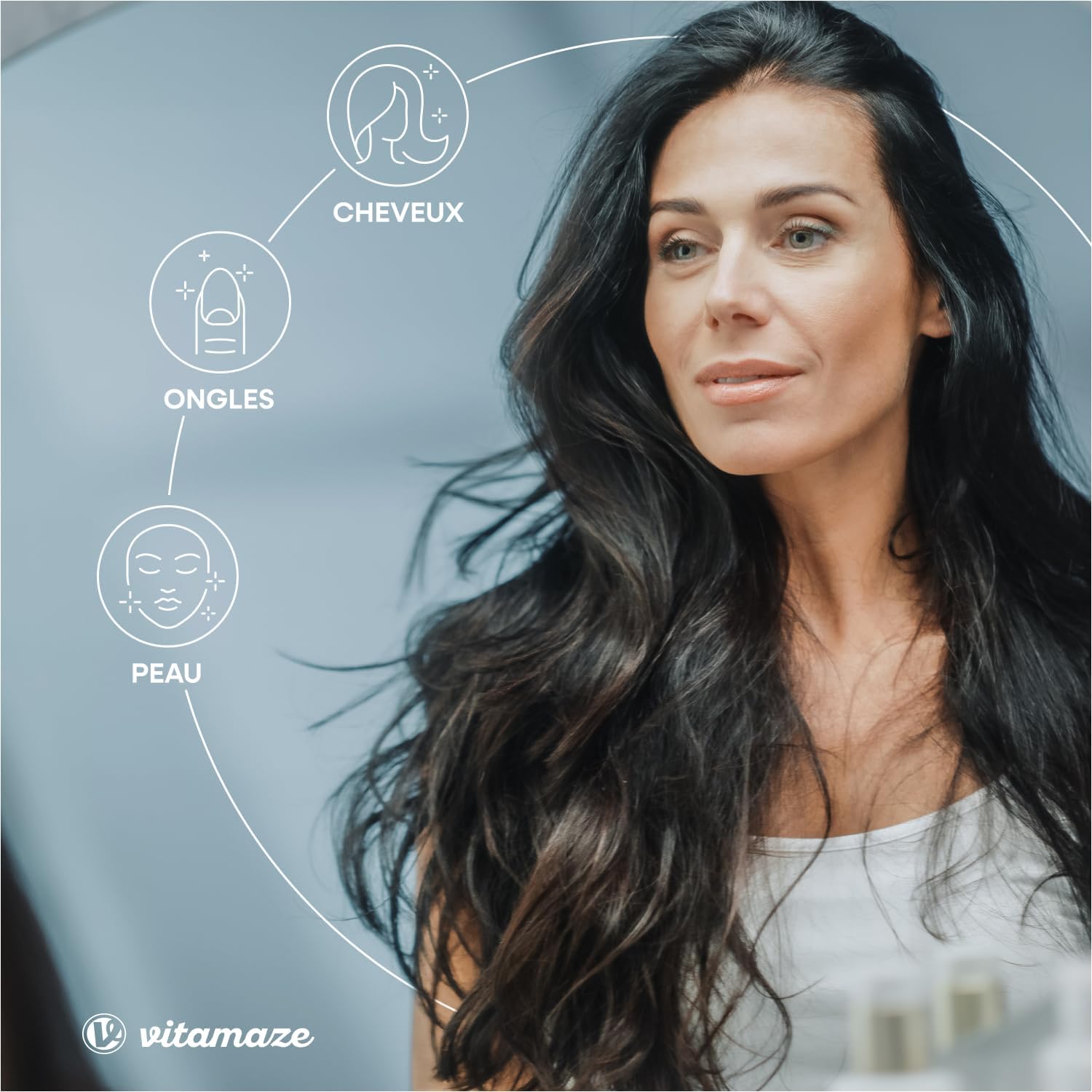 Thumbnail 3 de Biotine Complexe 10.000 mcg + sélénium et zinc – 365 micro-comprimés vegan (Vitamine B8)