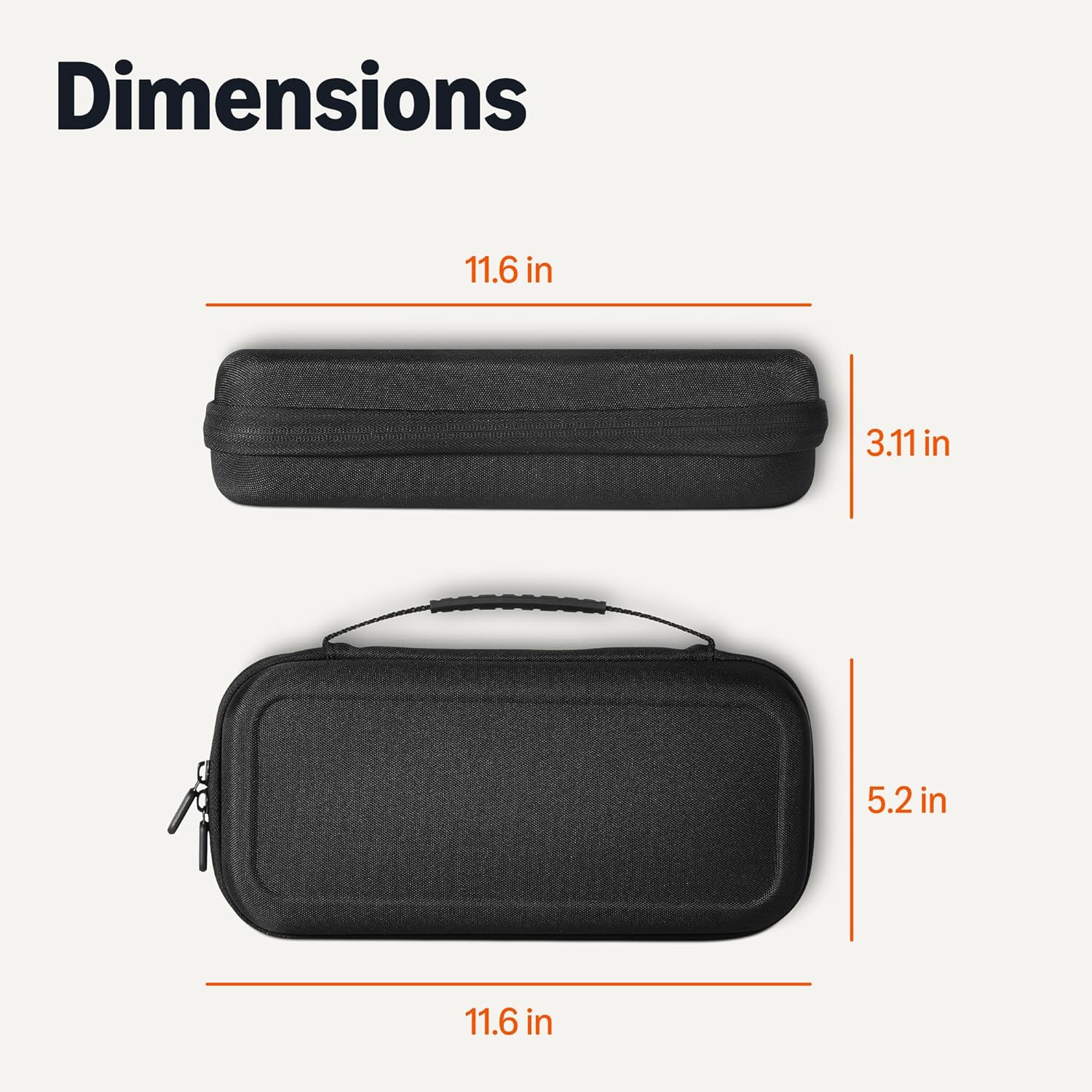 Thumbnail 4 de Amazon Basics Universal Nintendo Switch Case with 12 Game Card Slots for Switch OLED and Switch 2