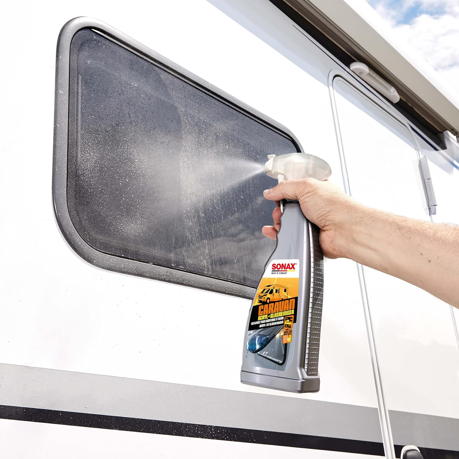 Thumbnail 6 de SONAX Caravan Acryl+GlasReiniger (750 ml) – streifenfreie Sauberkeit für Glas, Acrylfenster und Touchscreen-Displays
