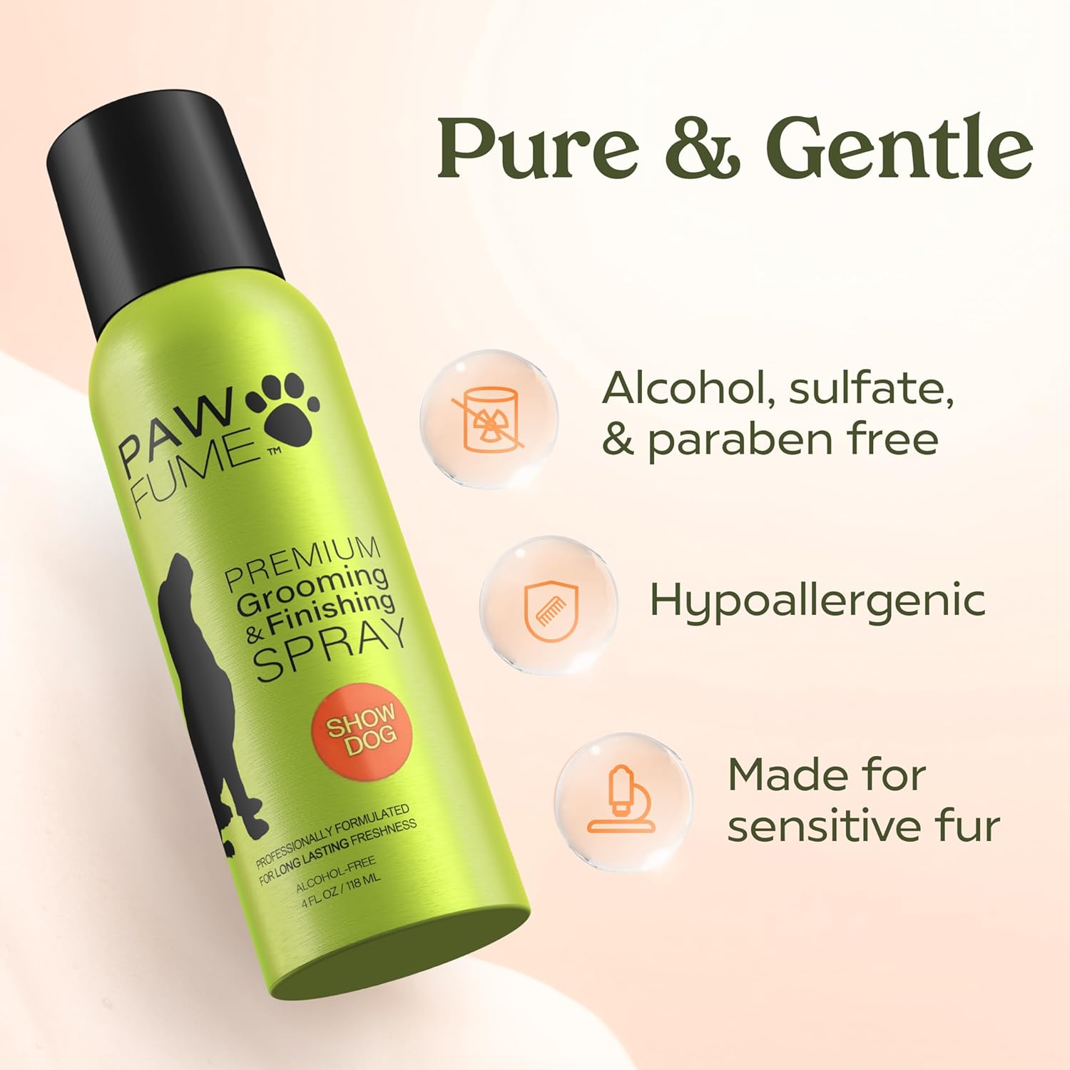 Thumbnail 2 de PAWFUME Dog Perfume Spray (Hypoallergenic, Alcohol-Free) — Long-Lasting Fresh Scent & Detangling Grooming