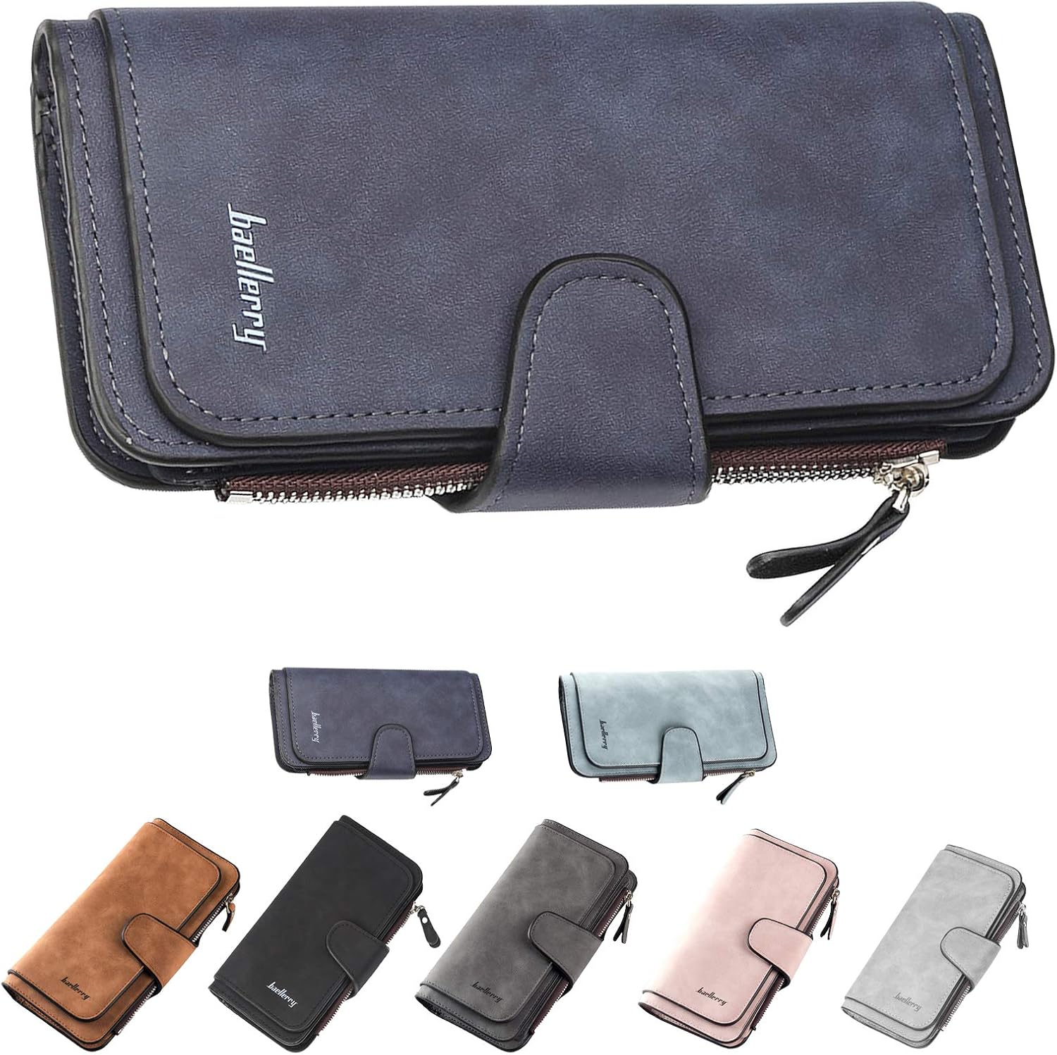 Thumbnail 4 de ZhengYue Ladies Purse vegan tri‑fold wallet – large