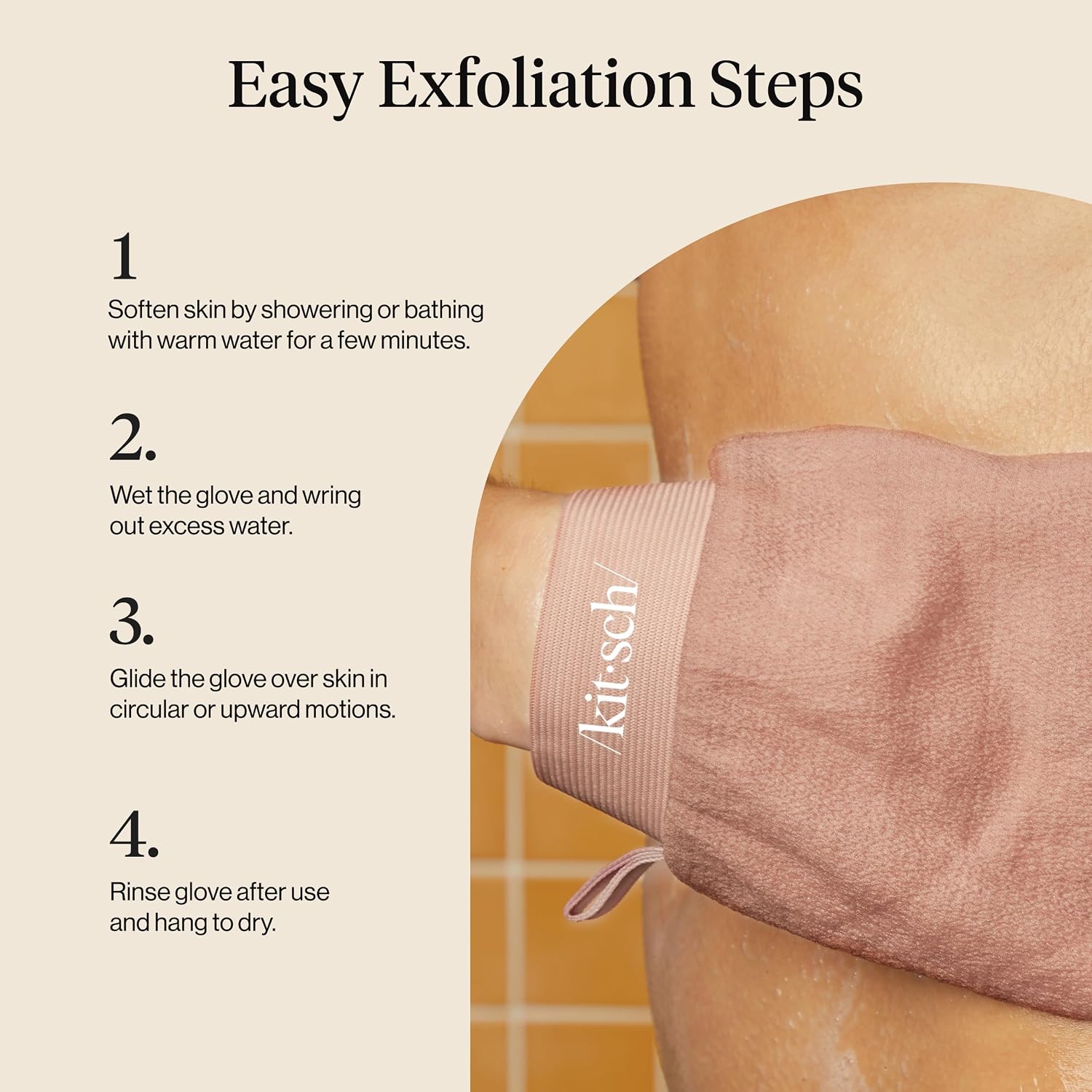 Thumbnail 6 de Kitsch Exfoliating Gloves 2pc Korean mitt