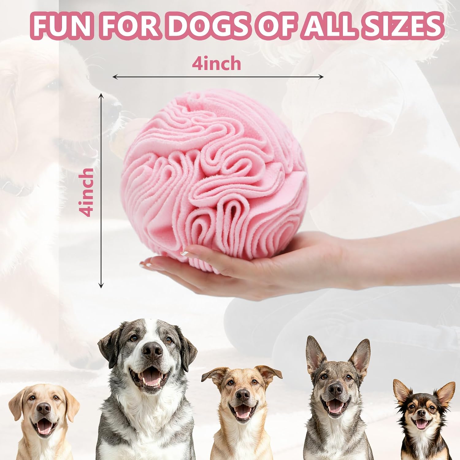 Thumbnail 4 de kmirepa Dog Snuffle Ball, 35 Hiding Areas