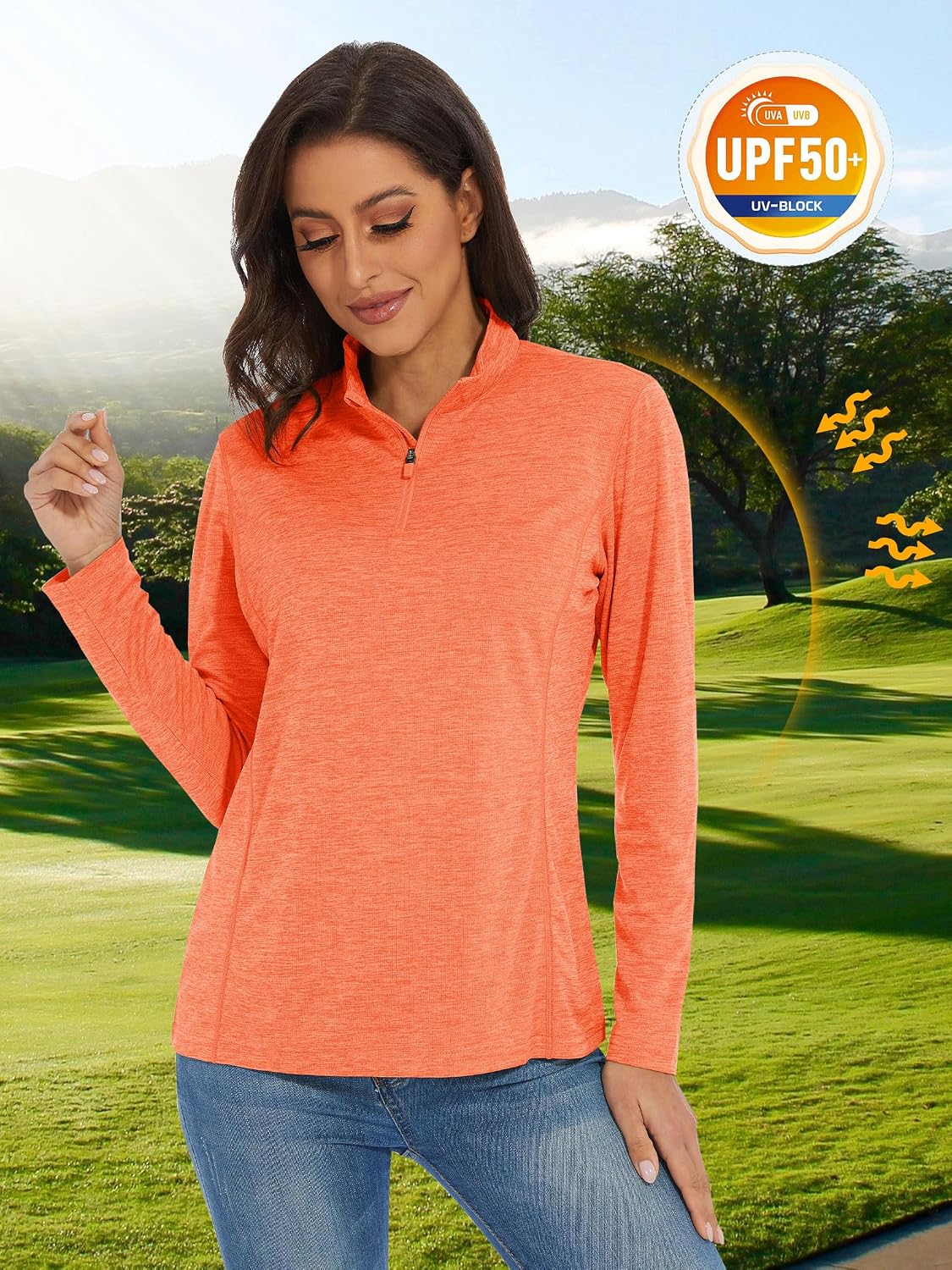 Detalle 1 de MAGCOMSEN Women's Sun Shirt Polyester