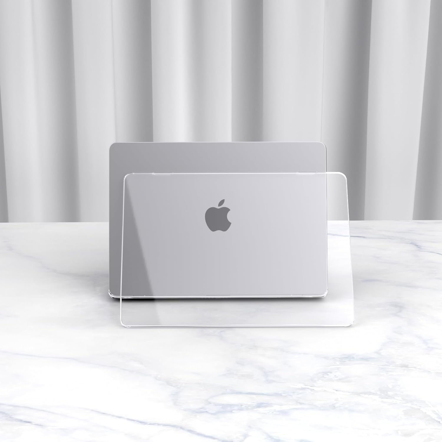 Detalle 2 de eleger Crystal Clear hard shell case for MacBook Neo 13 inch (A18 Pro, 2026) with crystal-transparent protection