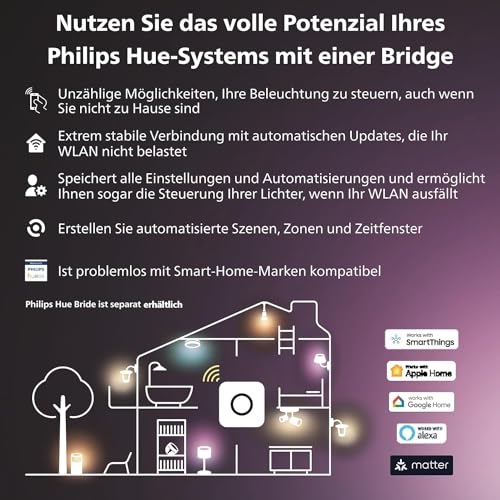 Thumbnail 5 de Philips Hue Gradient Lightstrip 65 Zoll – dimmbar, curvature für TV mit 16 Mio. Farben