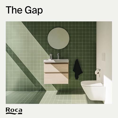Thumbnail 1 de Roca The Gap A80173200B — Tapa y asiento Supralit blanco 🚽