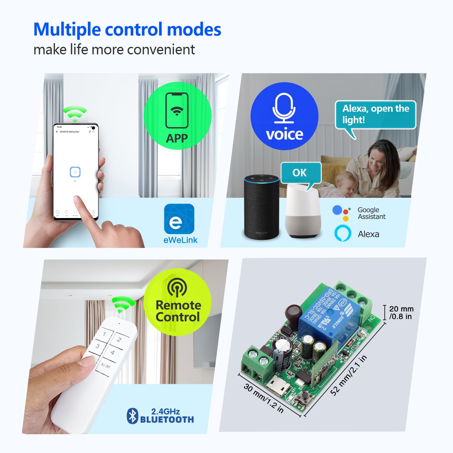 Detalle 2 de DieseRC Interruttore Wi‑Fi 1 canale 🔌