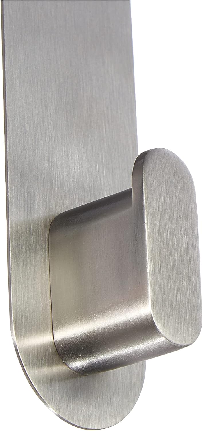 Detalle de blomus Areo 68905 – wieszak na szklany panel prysznicowy, stal nierdzewna