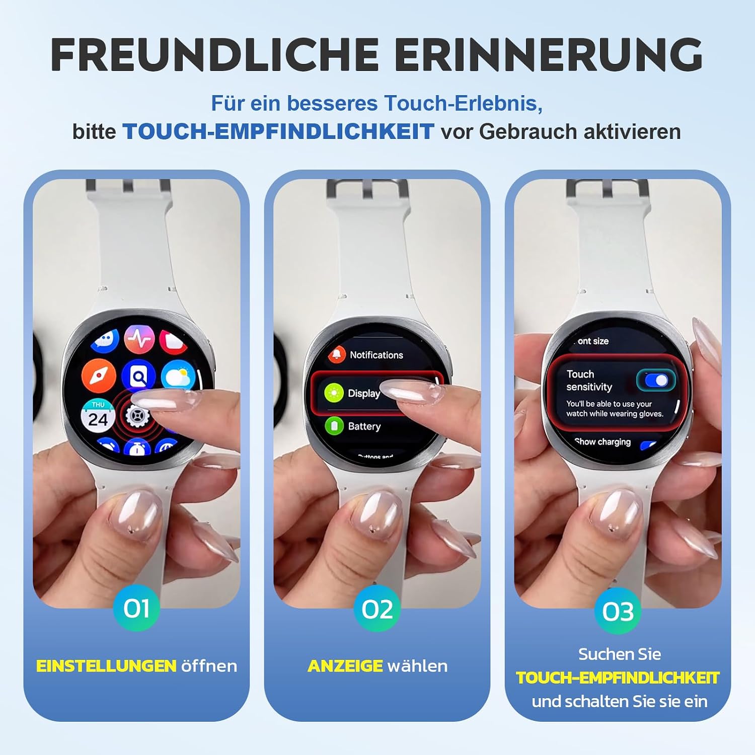 Thumbnail 5 de Misxi Schutzhülle Galaxy Watch 8 40mm