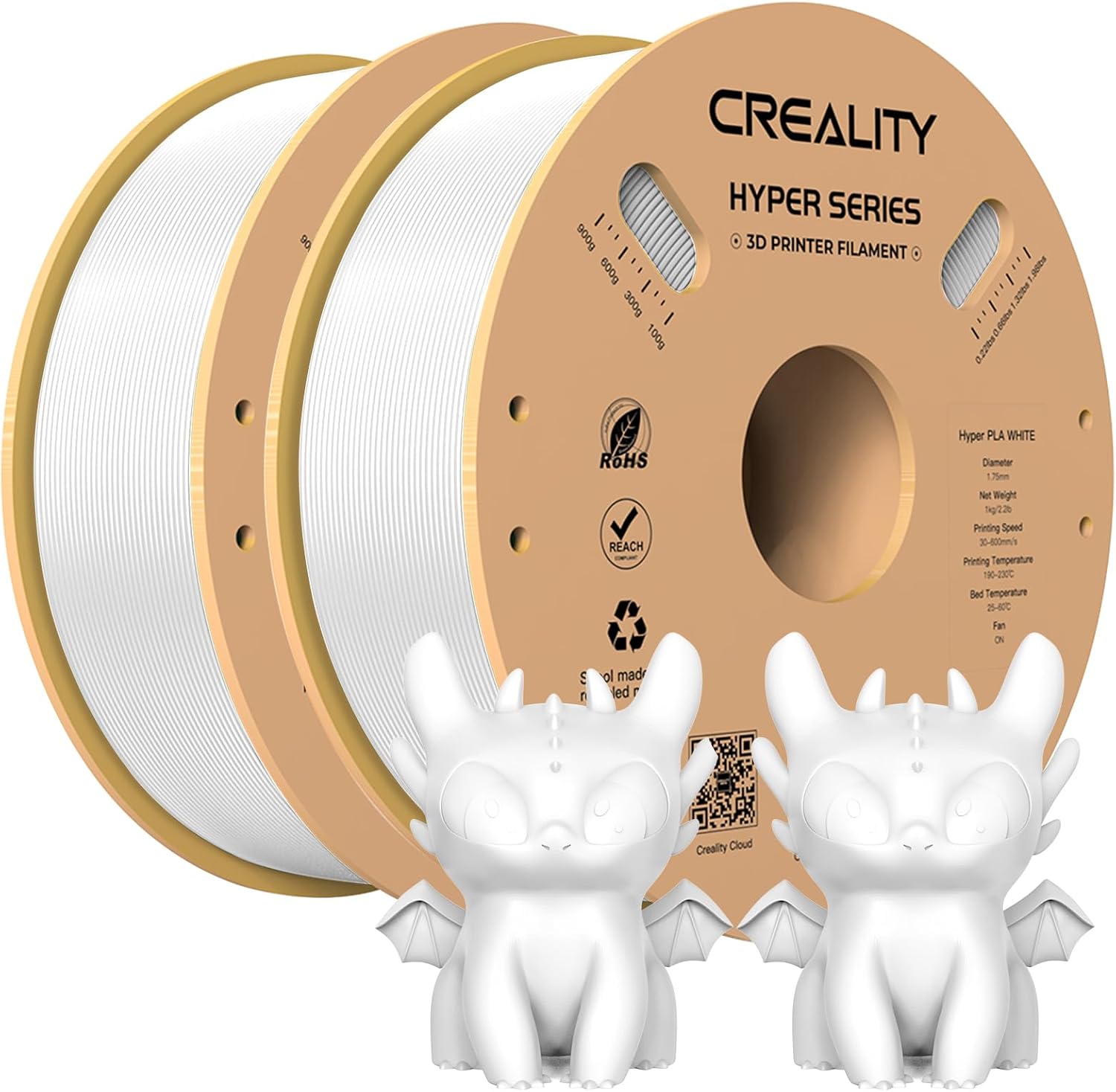 Detalle de Creality Space PI Filament Trockner Plus (2 Rollen) mit 360° Heißluft und 48h Timer