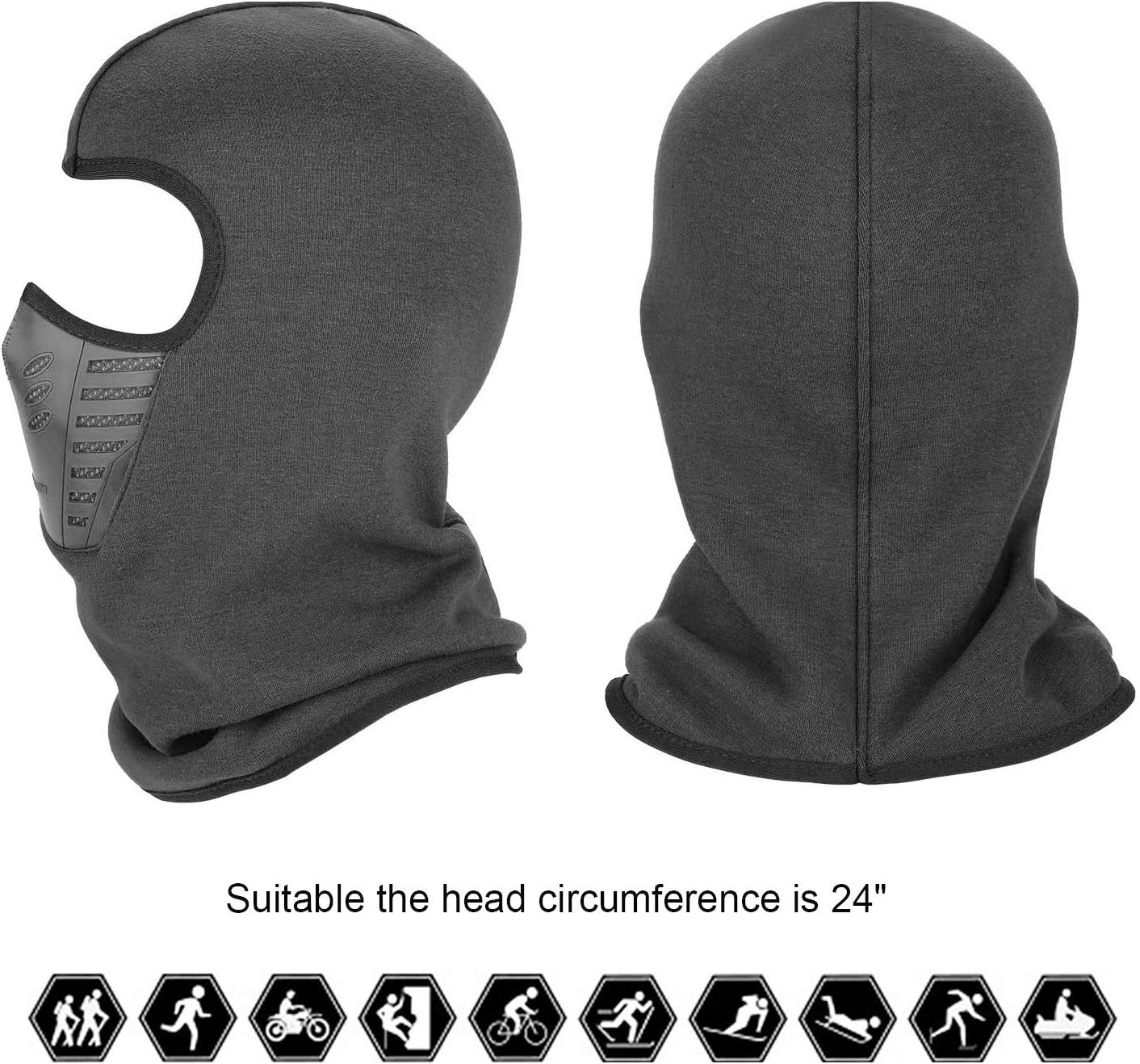 Thumbnail 4 de Tagvo Cagoule masque visage respirant