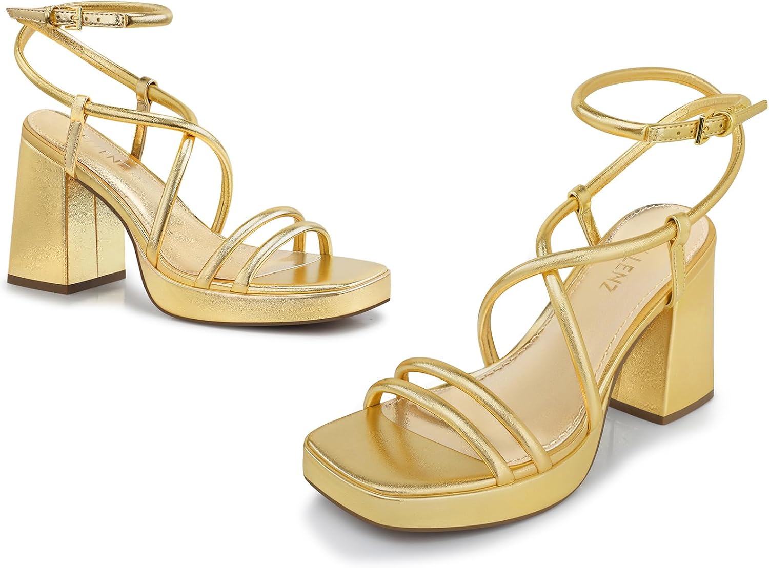 Thumbnail 3 de CELLENZ Women's Chunky Platform Heeled Sandals