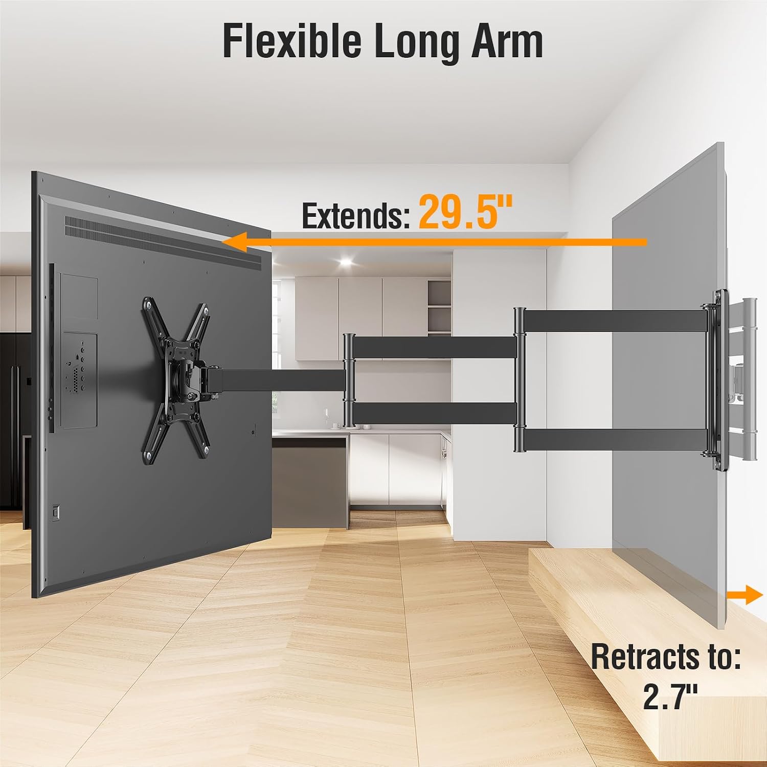 Detalle 2 de ELIVED TV Wall Mount 29.5-Inch Arm