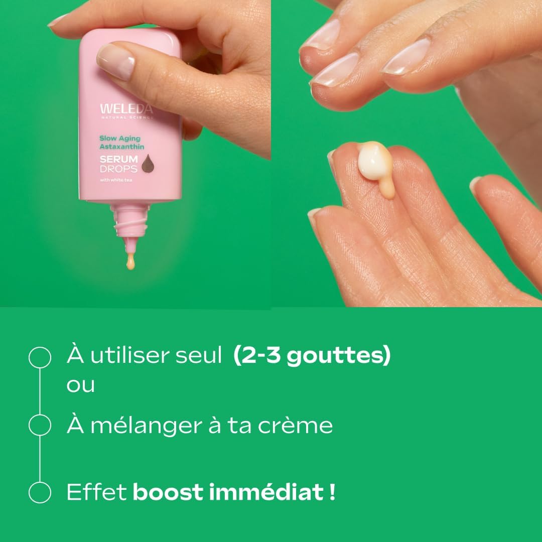 Detalle 2 de WELEDA Slow Aging Astaxanthin Serum Drops 30 ml