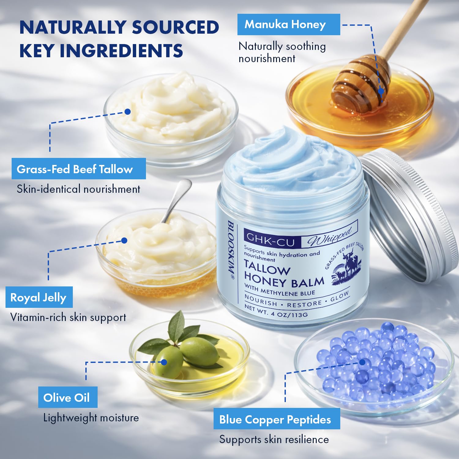 Detalle 1 de Copper Peptide GHK-Cu moisturizer 4 oz