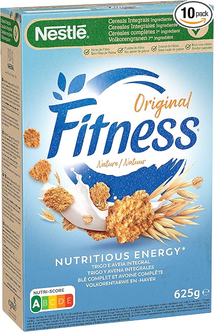 Nestlé Fitness Cereales Original, 10x625g 🥣