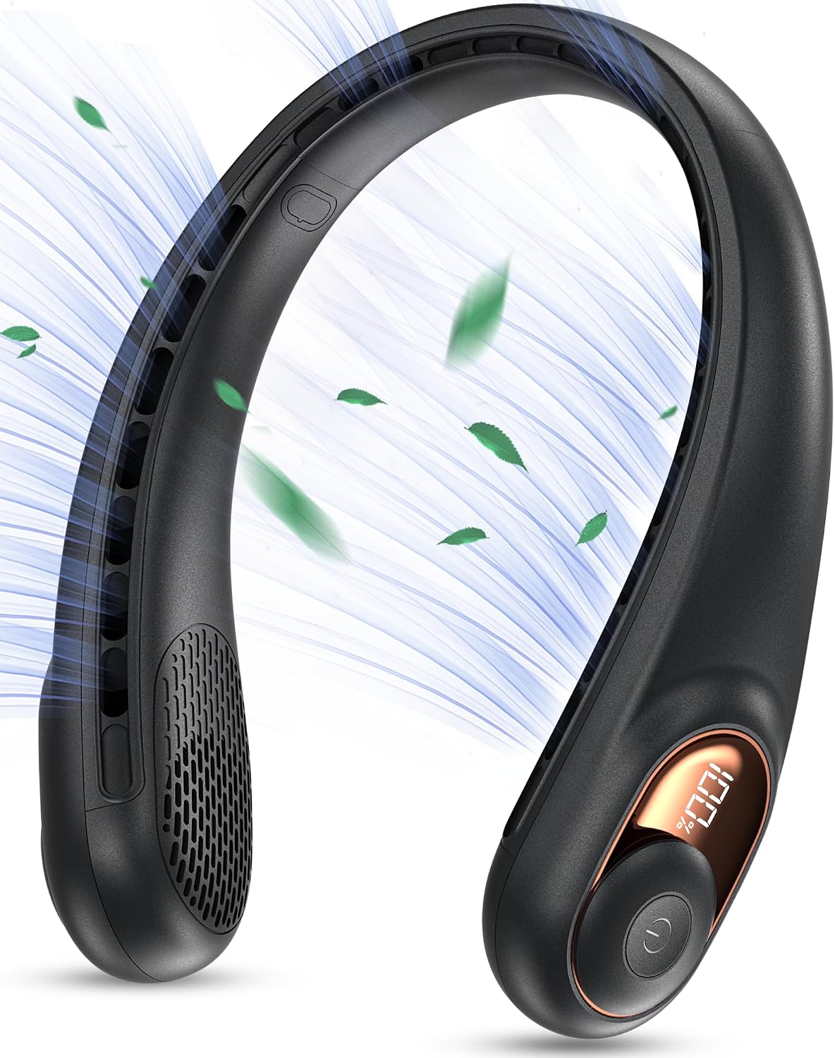 Thumbnail 6 de KIDEE Kid’s Neck Fan (4000mAh) – Portable Bladeless Wearable Fan with 360° Airflow, 3 Speeds