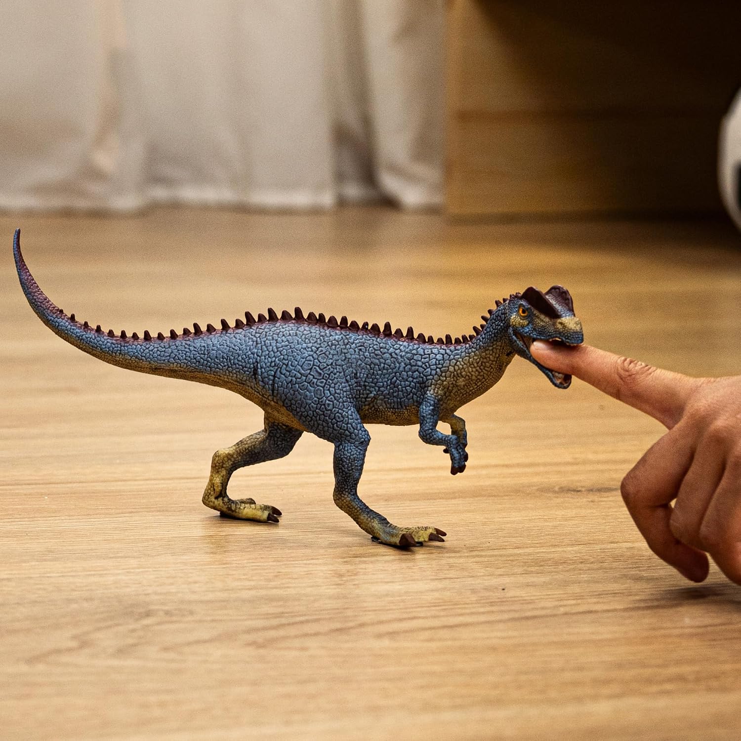 Thumbnail 2 de Schleich DINOSAURS 15046 – figurka dilofozaura z ruchomą szczęką, 8 × 23 × 11 cm