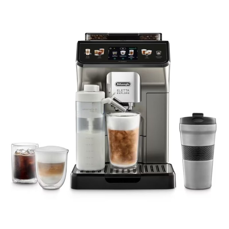 Detalle de Delonghi ECAM450.86.T Cafetera automática 1.8L