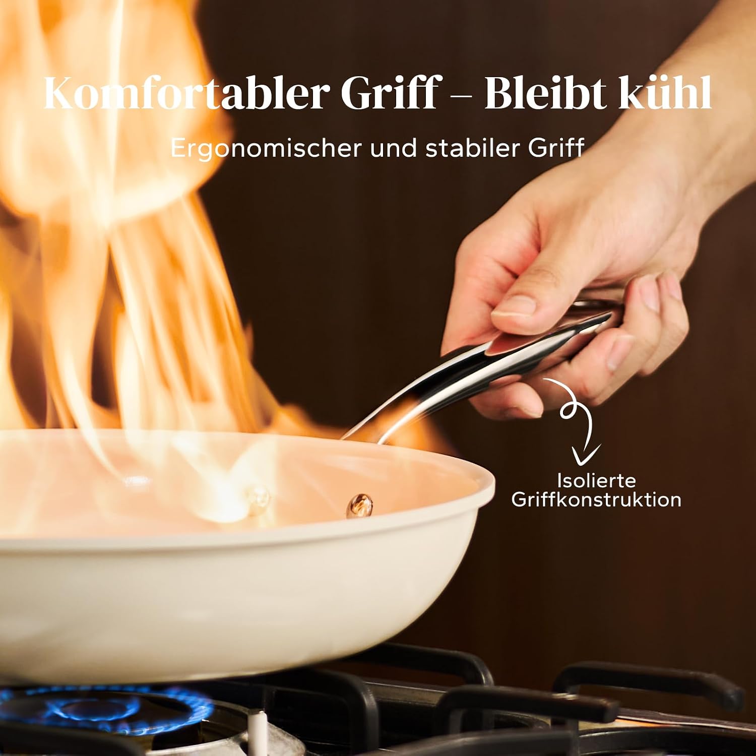 Detalle de Redchef Pfannenset Keramik 20–28 cm