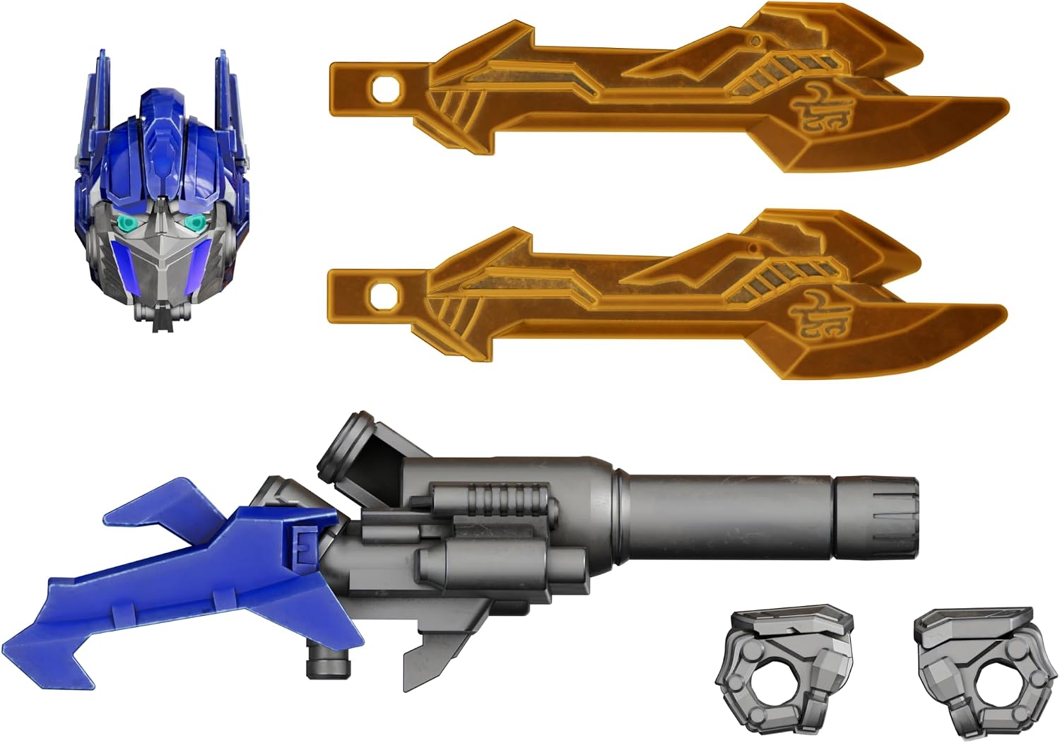 Detalle 2 de BLOKEES Transformers Classic Class 09 Optimus Prime bouwfiguur (2007) met LED-ogen