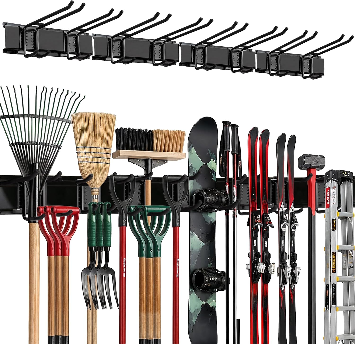 Detalle de TIDYME Garage Wall Organizer, 64-Inch