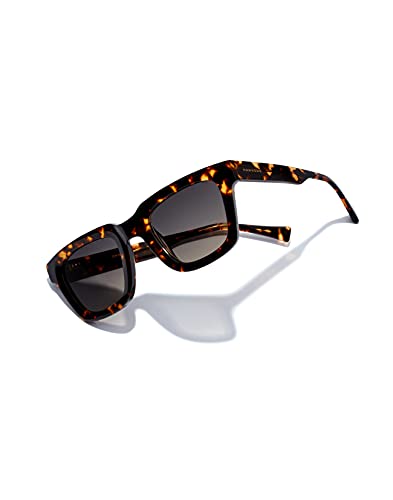 Detalle de Gafas de Sol Hawkers ONE Uptown Unisex – Estilo Habana Oscuro con Lentes Gradientes