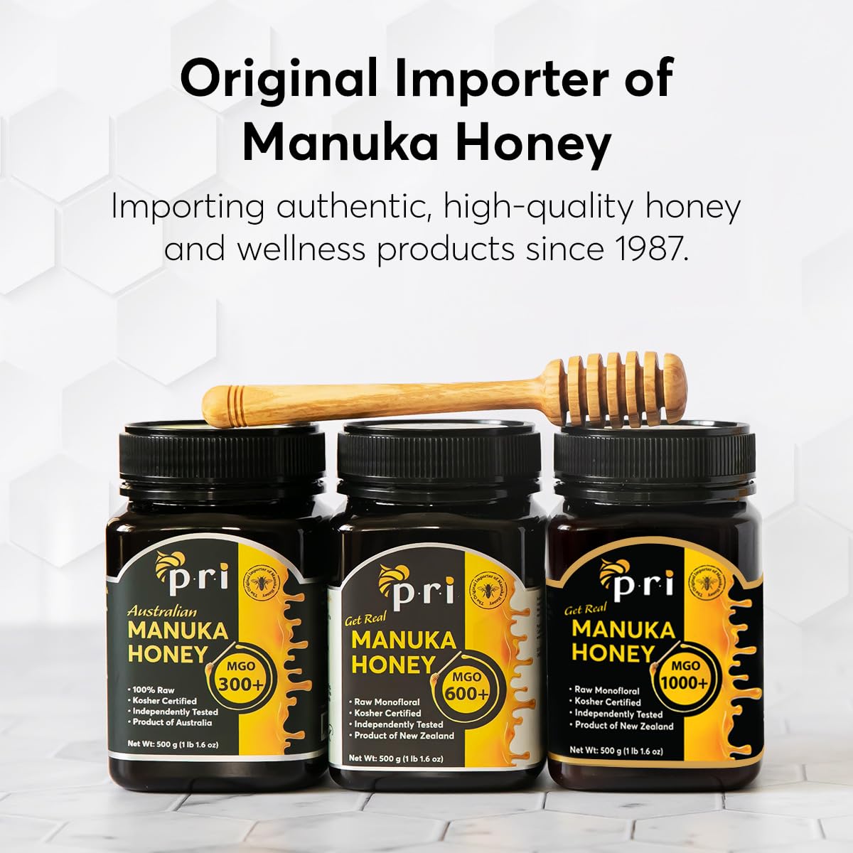 Thumbnail 4 de P.R.I MGO 1000+ Manuka Honey, 250g, Cool-Processed and QR-Traceable