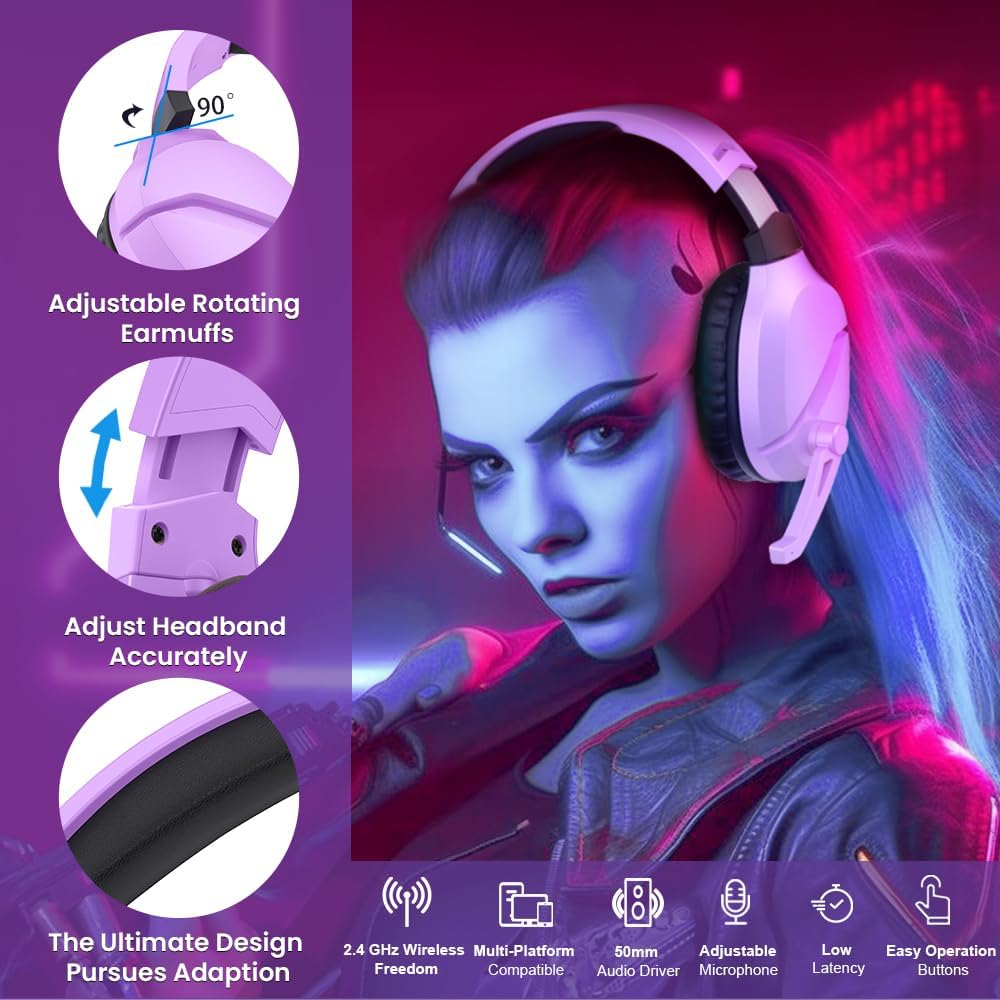 Thumbnail 6 de WolfLawS TA2000 Wireless Gaming Headset