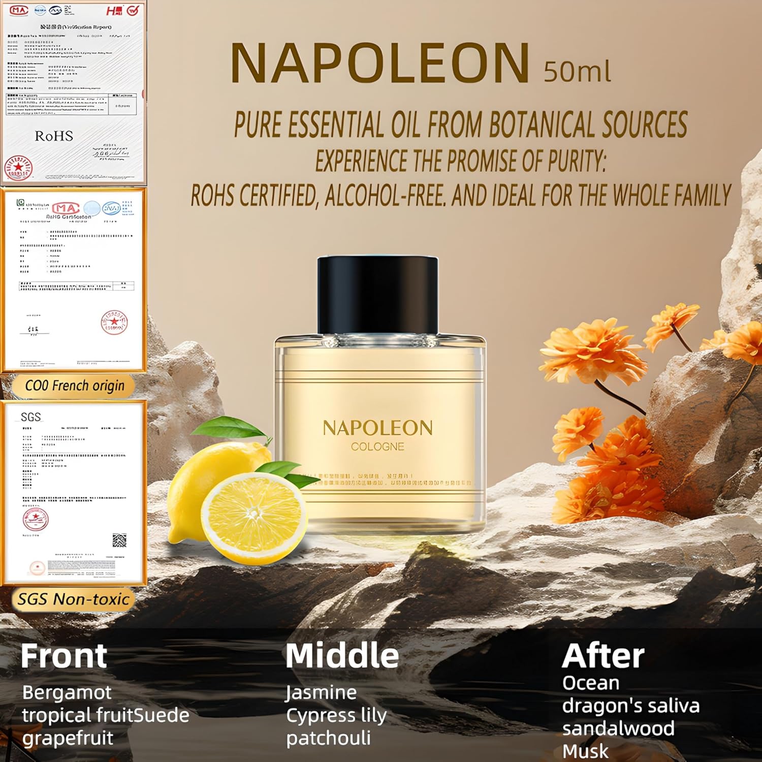 Thumbnail 2 de 2025 Auto Lufterfrischer BJ-579 mit 50-ml Parfüm (Colognee) – Ultraschall-Zerstäuber, 3 Modi & automatisches Ein-/Ausschalten