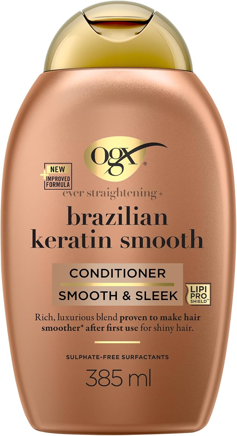 Detalle de OGX Kératine Lissage Brésilien 385 ml 💇♀